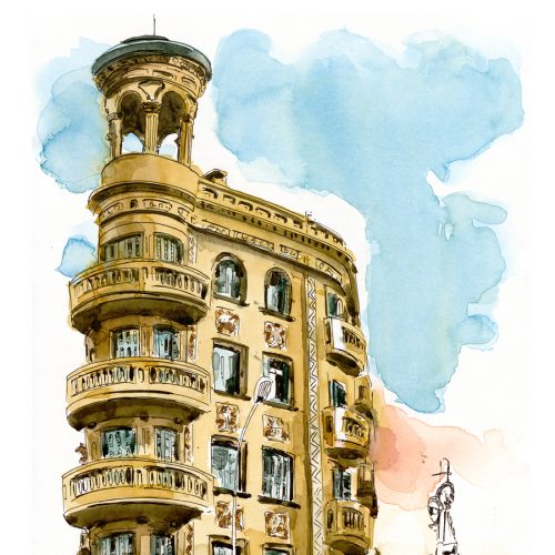 Clase de sketching "Flatiron de Poblenou"- sábado mañana